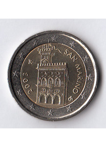 2003 - 2 Euro SAN MARINO FDC da folder